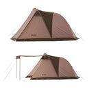 ベストスポーツ LOGOS（ロゴス）製品。LOGOS Tradcanvas オーニングリビング・DUO セット-BB 71208010