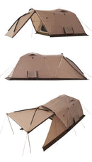 ベストスポーツ LOGOS（ロゴス）製品。LOGOS ロゴス アウトドア テント シート マット セット Tradcanvas DX・PANEL オーニングプラトーテントXLセット 71208012 71201003 71809742 キャンプ BBQ テントセット お得 おすすめ