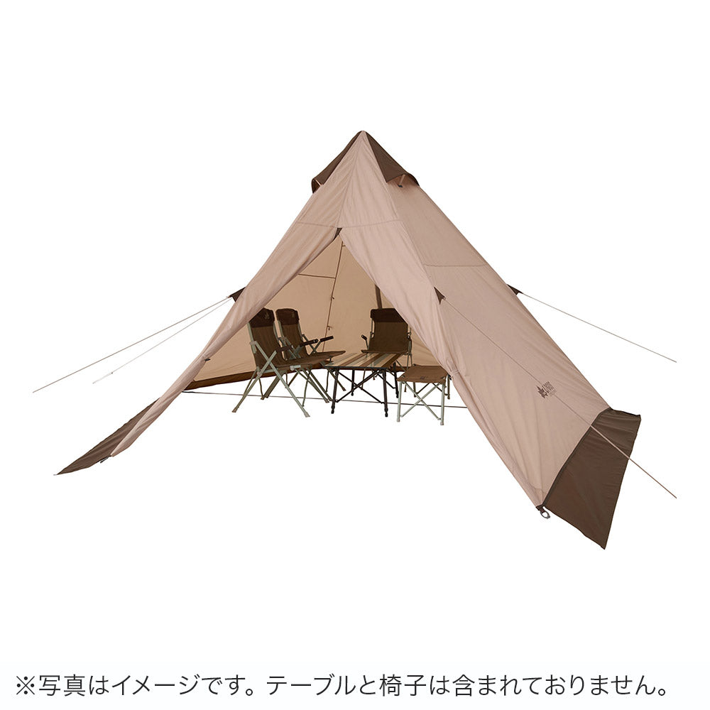 LOGOS（ロゴス） Tradcanvas VポールTepee400-BB 71805573 | 自転車、ゴルフ、アウトドアのベストスポーツ本店