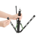 ベストスポーツ LOGOS（ロゴス）製品。LOGOS ロゴス アウトドア ランタン アクセサリ ハンディフラットランタンスタンド 71905008 軽量 コンパクト 収納 フラットタイプ ランタンポール 三脚スタンド ワンタッチ式 ネジ式固定 ソロキャンプ おすすめ BBQ キャンプ 