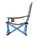 ベストスポーツ LOGOS（ロゴス）製品。ヒーリングチェア プラス（オレンジストライプ）