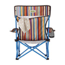 ベストスポーツ LOGOS（ロゴス）製品。ヒーリングチェア プラス（オレンジストライプ）