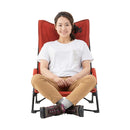 ベストスポーツ LOGOS（ロゴス）製品。【秋セット企画】LOGOS ロゴス アウトドア イス 2個セット Tradcanvas 難燃BRICK キングあぐらチェア 73173128 R13BJ002 椅子 チェア ワイド ハイバック スリム収納 収束型 収納バッグ付き BBQ キャンプ お得