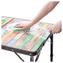 ベストスポーツ LOGOS（ロゴス）製品。LOGOS Old Wooden 丸洗いダイニングテーブル 12080 73188047