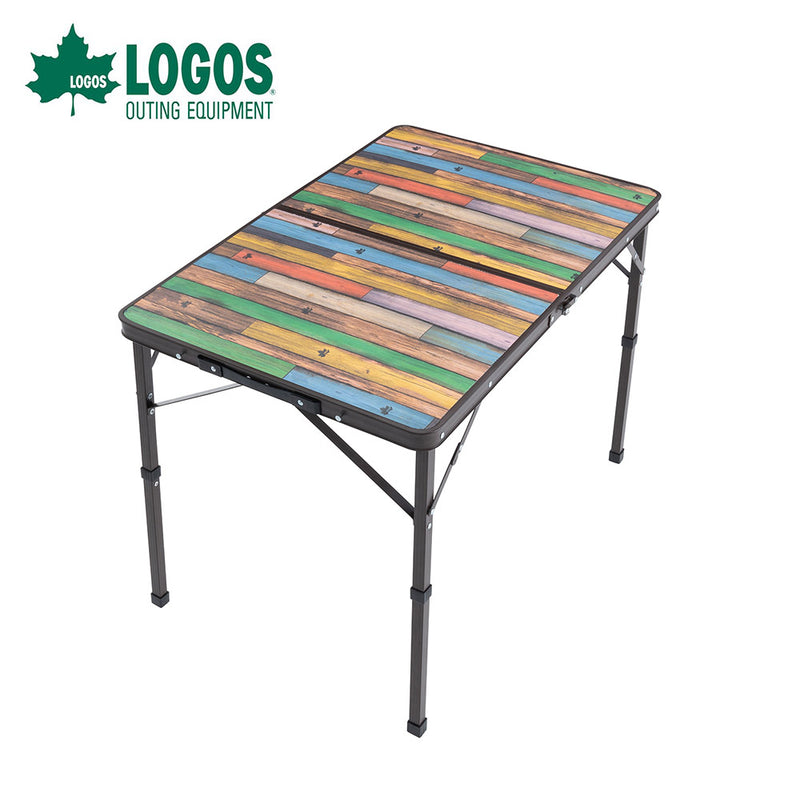 ベストスポーツ LOGOS（ロゴス）製品。LOGOS Old Wooden 丸洗いダイニングテーブル 9060 73188049