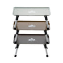 ベストスポーツ LOGOS（ロゴス）製品。LOGOS スタックカラータフテーブル (ヴィンテージブラウン) 73189051