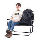 ベストスポーツ LOGOS（ロゴス）製品。LOGOS ロゴス アウトドア 椅子 イス チェア アースアイアンローチェア for OYAKO 折りたたみ コンパクト 収納 転倒防止ストッパー付き 73311200 キャンプ BBQ おすすめ