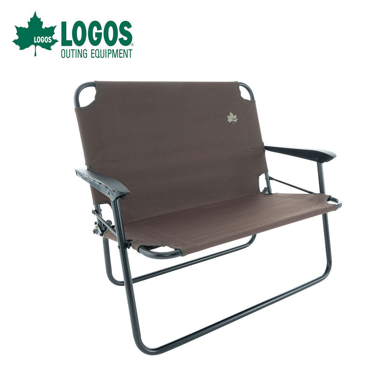 ベストスポーツ LOGOS（ロゴス）製品。LOGOS ロゴス アウトドア 椅子 イス チェア アースアイアンローチェア for OYAKO 折りたたみ コンパクト 収納 転倒防止ストッパー付き 73311200 キャンプ BBQ おすすめ