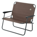 ベストスポーツ LOGOS（ロゴス）製品。LOGOS ロゴス アウトドア 椅子 イス チェア アースアイアンローチェア for OYAKO 折りたたみ コンパクト 収納 転倒防止ストッパー付き 73311200 キャンプ BBQ おすすめ
