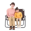 ベストスポーツ LOGOS（ロゴス）製品。LOGOS ロゴス アウトドア 椅子 イス チェア アースアイアンローチェア for OYAKO 折りたたみ コンパクト 収納 転倒防止ストッパー付き 73311200 キャンプ BBQ おすすめ