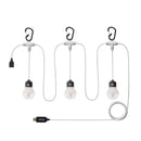 ベストスポーツ LOGOS（ロゴス）製品。LOGOS USBゆらめきバルブライト(3連タイプ) 74175040