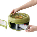 ベストスポーツ LOGOS（ロゴス）製品。LOGOS×SENGOKU ALADDIN ポータブル ガス カセット コンロ ヒバリン