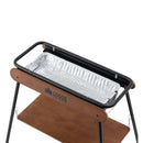 ベストスポーツ LOGOS（ロゴス）製品。eco-logosave アイアンウッドグリル/80XL（天板・収納バッグ付）