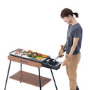 ベストスポーツ LOGOS（ロゴス）製品。eco-logosave アイアンウッドグリル/80XL（天板・収納バッグ付）