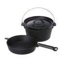 ベストスポーツ LOGOS（ロゴス）製品。ダッチオーブン＆スキレット・9inch（バッグ付き）