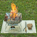 ベストスポーツ LOGOS（ロゴス）製品。たき火台 耐火・断熱シート（80×60cm）