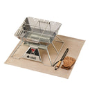 ベストスポーツ LOGOS（ロゴス）製品。たき火台 耐火・断熱シート（80×80cm）