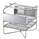 ベストスポーツ LOGOS（ロゴス）製品。LOGOS ロゴス アウトドア ファイヤークックピット スタンド型グリル 81064062 キャンプ BBQ たき火 軽量 オーブン 吊り調理 置き調理可能 火力調節 収納バッグ付き コンパクト