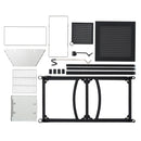 ベストスポーツ LOGOS（ロゴス）製品。LOGOS ロゴス アウトドア たき火 焚き火台 テーブル MAKIBI マルチソロテーブル 81064130 収納バッグ付き キャンプ BBQ おすすめ 調理用フック ランタンポール 小型ラック