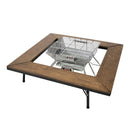 ベストスポーツ LOGOS（ロゴス）製品。アイアンウッド囲炉裏テーブル