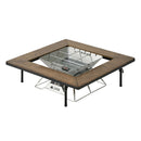 ベストスポーツ LOGOS（ロゴス）製品。アイアンウッド囲炉裏テーブル