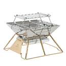 ベストスポーツ LOGOS（ロゴス）製品。【FW限定商品】 LOGOS ロゴス アウトドア キャンプ グリル LOGOS the ピラミッドTAKIBI M 2023LIMITED 81064165 幅36cm 高さ22cm グリル コンロ 炭火焼グリル 収納バッグ付き 収納 たき火 焚火 焚き火台