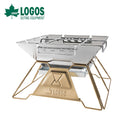 ベストスポーツ LOGOS（ロゴス）製品。【FW限定商品】 LOGOS ロゴス アウトドア キャンプ グリル LOGOS the ピラミッドTAKIBI M 2023LIMITED 81064165 幅36cm 高さ22cm グリル コンロ 炭火焼グリル 収納バッグ付き 収納 たき火 焚火 焚き火台