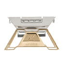 ベストスポーツ LOGOS（ロゴス）製品。【FW限定商品】 LOGOS ロゴス アウトドア キャンプ グリル LOGOS the ピラミッドTAKIBI M 2023LIMITED 81064165 幅36cm 高さ22cm グリル コンロ 炭火焼グリル 収納バッグ付き 収納 たき火 焚火 焚き火台