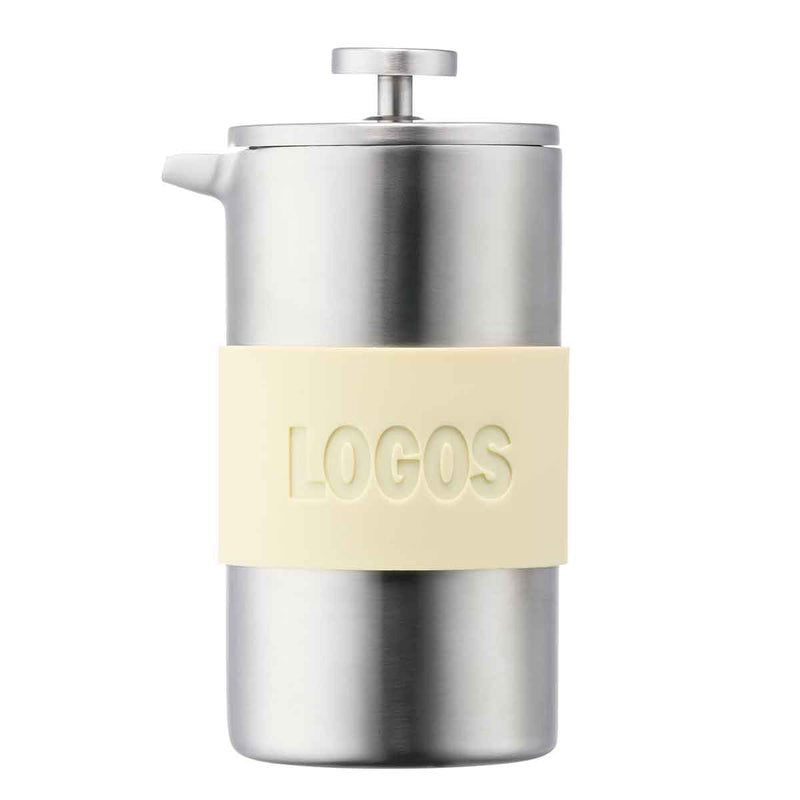 ベストスポーツ LOGOS（ロゴス）製品。LOGOS ロゴス アウトドア フレンチプレスコーヒーポット 81210313 満水容量750ml お手入れ簡単 ステンレス製 コーヒー 紅茶 抽出 キャンプ BBQ バーベキュー BBQ
