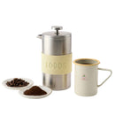 ベストスポーツ LOGOS（ロゴス）製品。LOGOS ロゴス アウトドア フレンチプレスコーヒーポット 81210313 満水容量750ml お手入れ簡単 ステンレス製 コーヒー 紅茶 抽出 キャンプ BBQ バーベキュー BBQ