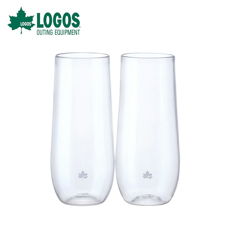 ベストスポーツ LOGOS（ロゴス）製品。LOGOS ロゴス アウトドア  クッキング用品 カップ ソフトランススリムタンブラー 2pcs 81285173 コップ グラス タンブラー 耐熱60度 耐冷-40度 320ml 持ちやすい アルコール対応 やわらか素材 ソフトランス お酒OK BBQ キャンプ