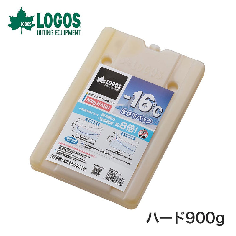 ベストスポーツ LOGOS（ロゴス）製品。氷点下パックGT-16℃・ハード900g