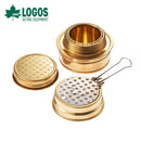 ベストスポーツ LOGOS（ロゴス）製品。LOGOS ロゴス アウトドア アルコールバーナー 3010021 手のひらサイズ コンパクト 持ち運び便利 収納袋付き おすすめ キャンプ BBQ