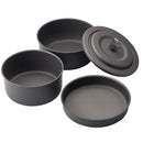 ベストスポーツ LOGOS（ロゴス）製品。LOGOS ロゴス アウトドア キャンプ用バーナー LOGOS アルコールバーナー＆クッキングセット 83010023 鍋 専用コンロ付き 収納袋付き おすすめ バーベキュー BBQ キャンプ