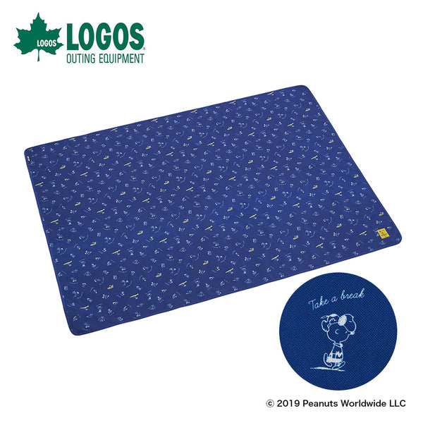ライフスタイル LOGOS（ロゴス）製品。SNOOPY 防水レジャーシート（195×145cm）
