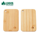 ベストスポーツ LOGOS（ロゴス）製品。LOGOS ロゴス アウトドア 調理器具 Bamboo メスキットぴったりまな板 2pcs 2枚セット 88230244 幅10.5×奥行16.5×厚さ0.8cm 800g キャンプ バーベキュー BBQ