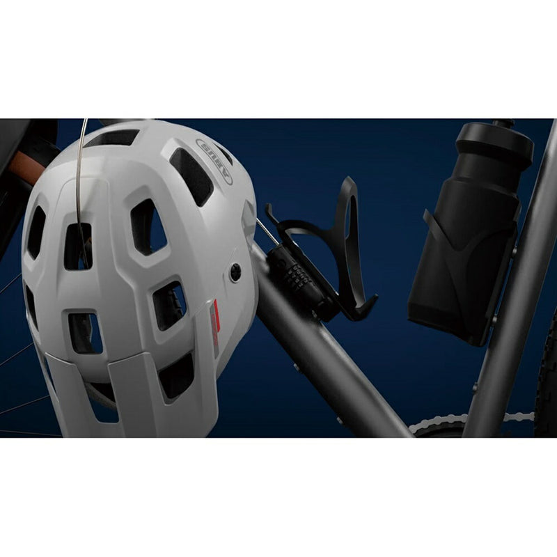 ベストスポーツ ABUS（アブス）製品。ABUS アブス 自転車 アクセサリー ロック SPORTFLEX 2504 90 ダイヤル式ワイヤーロック 85 3606589002 4桁ダイヤル式 固定用ボルト付属 バイクを簡単にロック ブラック