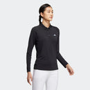 ベストスポーツ adidas（アディダス）製品。adidas アディダス レディース ゴルフウェア シャツ ストレッチ ライトウェイト長袖ボタンダウンシャツ EAU23 23SS 春夏 レギュラーフィット 3つボタン AEROREADY スリーストライプス 3バーロゴ ナイロン ポリウレタン