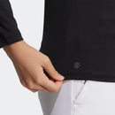 ベストスポーツ adidas（アディダス）製品。adidas アディダス レディース ゴルフウェア シャツ ストレッチ ライトウェイト長袖ボタンダウンシャツ EAU23 23SS 春夏 レギュラーフィット 3つボタン AEROREADY スリーストライプス 3バーロゴ ナイロン ポリウレタン