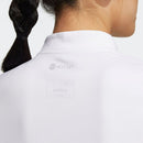 ベストスポーツ adidas（アディダス）製品。adidas アディダス レディース ゴルフウェア ジャケット HEAT RDY 長袖フルジップクルーネックジャケット EAU24 23SS 春夏 レギュラーフィット スタンドカラー ジップ式フロントポケット 伸縮性 ポリエステル ポリウレタン