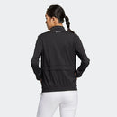 ベストスポーツ adidas（アディダス）製品。adidas アディダス レディース ゴルフウェア ジャケット HEAT RDY 長袖フルジップクルーネックジャケット EAU24 23SS 春夏 レギュラーフィット スタンドカラー ジップ式フロントポケット 伸縮性 ポリエステル ポリウレタン