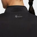 ベストスポーツ adidas（アディダス）製品。adidas アディダス レディース ゴルフウェア ジャケット HEAT RDY 長袖フルジップクルーネックジャケット EAU24 23SS 春夏 レギュラーフィット スタンドカラー ジップ式フロントポケット 伸縮性 ポリエステル ポリウレタン