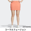 ベストスポーツ adidas（アディダス）製品。adidas アディダス レディース ゴルフウェア スカート ウエストストレッチ 撥水 サイドスリットスカート EAU25 23SS 春夏 レギュラーフィット 伸縮性 左ポケット 右ジップポケット バックポケット ベルト通し 左サイドジップ