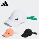 ベストスポーツ adidas（アディダス）製品。adidas アディダス レディース ゴルフ 帽子 キャップ モノグラム リボンキャップ MGR66 23SS 春夏 フリーサイズ つばカーブ バックストラップ 6パネル構造 吸湿性 スウェットバンド付 ポリエステル ポリウレタン