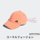 ベストスポーツ adidas（アディダス）製品。adidas アディダス レディース ゴルフ 帽子 キャップ モノグラム リボンキャップ MGR66 23SS 春夏 フリーサイズ つばカーブ バックストラップ 6パネル構造 吸湿性 スウェットバンド付 ポリエステル ポリウレタン