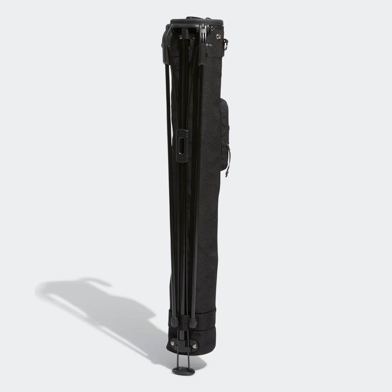 ベストスポーツ adidas（アディダス）製品。adidas アディダス メンズ ゴルフ クラブケース スタンドキャリーケース MGS11 23SS 春夏 ジップポケット ショルダーストラップ 伸縮式スタンド キャリーループ ポリエステル ブラック