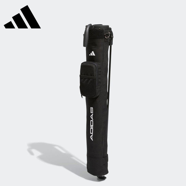 商品 adidas（アディダス）製品。adidas アディダス メンズ ゴルフ クラブケース スタンドキャリーケース MGS11 23SS 春夏 ジップポケット ショルダーストラップ 伸縮式スタンド キャリーループ ポリエステル ブラック