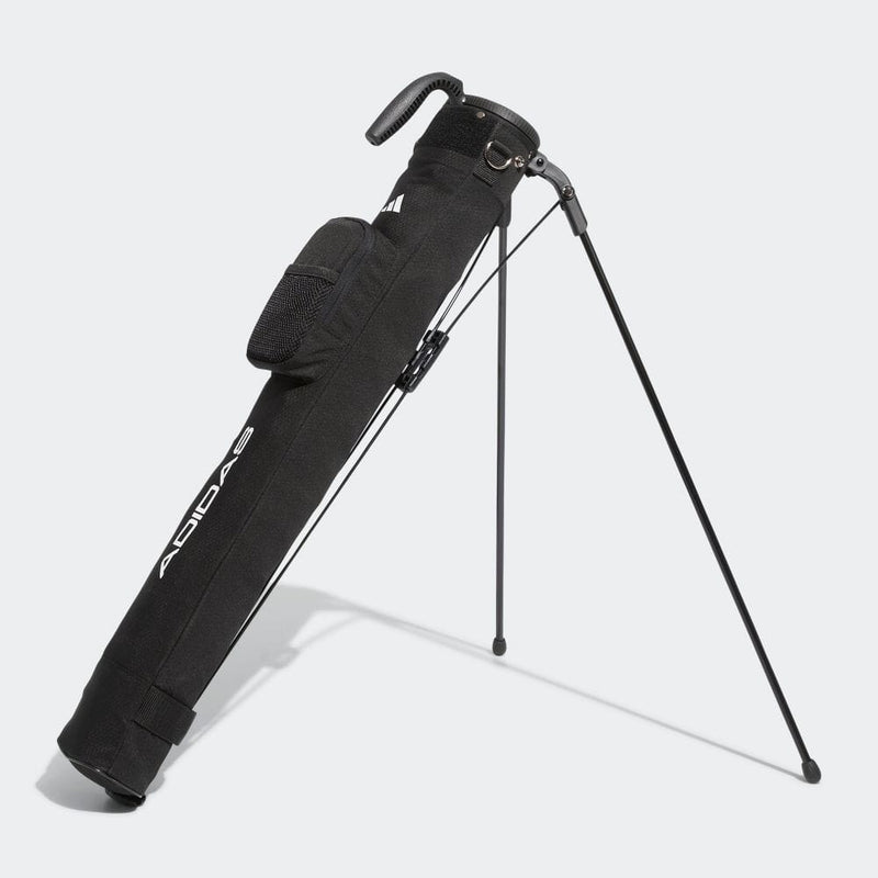 ベストスポーツ adidas（アディダス）製品。adidas アディダス メンズ ゴルフ クラブケース スタンドキャリーケース MGS11 23SS 春夏 ジップポケット ショルダーストラップ 伸縮式スタンド キャリーループ ポリエステル ブラック