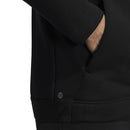 ベストスポーツ adidas（アディダス）製品。adidas アディダス メンズ ゴルフウェア ジャケット ビックアディダスロゴ ダンボールニット 長袖フルジップフーディー NMJ92 23SS 春夏 レギュラーフィット ジップポケット 伸縮性 ポリエステル ポリウレタン