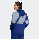 ベストスポーツ adidas（アディダス）製品。adidas アディダス メンズ ゴルフウェア ジャケット ビックアディダスロゴ ダンボールニット 長袖フルジップフーディー NMJ92 23SS 春夏 レギュラーフィット ジップポケット 伸縮性 ポリエステル ポリウレタン